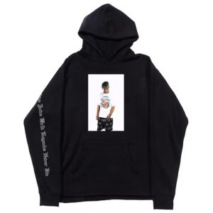 Juice Wrld X Revenge Photo Hoodie – Black