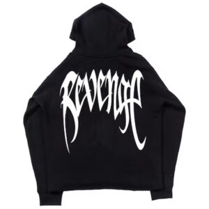 Juice Wrld X Revenge Photo Hoodie – Black