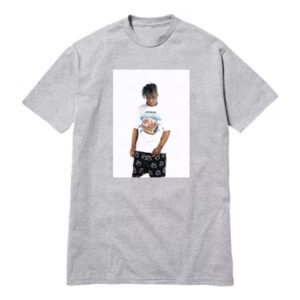 Juice Wrld X Revenge Photo Tee – Grey