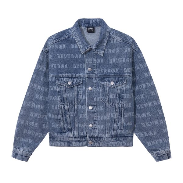 Revenge Allover Denim Jacket