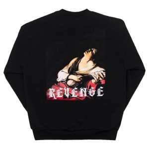 Revenge Embroidered Magdalen Crewneck