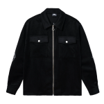 Revenge Thorn Cherub Embroidered Flannel Jacket